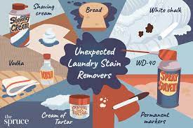 7 surprising laundry stain removers