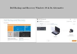dell backup and recovery windows 10