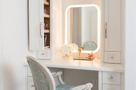 pull out makeup vanity rack transitional