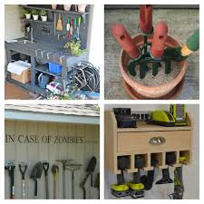 24 Genius Diy Garden Tool Storage Ideas