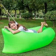 Inflatable Air Bed Lounger Cum Sleeping