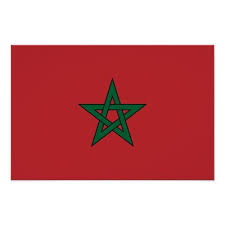 Print or download flags of african countries. Morocco Moroccan Flag Poster Zazzle Com Morocco Flag Flag Coloring Pages Moroccan Flag