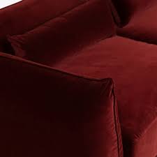 Red Brick Milano Sectional Sofa In 70s