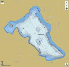 Coldwater Lake Fishing Map Us_mi_37_109 Nautical
