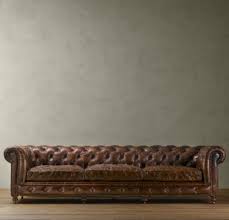 Leather Sofa Leather Chesterfield Sofa
