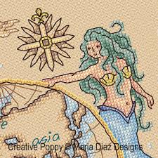 Mermaid Cross Stitch Patterns