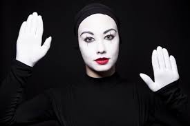 mime artist costume for cosplay