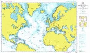 Ba Chart 4004 A Planning Chart For The North Atlantic Ocean And Mediterranean Sea