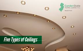 five types of ceilings garden state