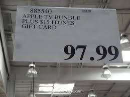 apple tv with itunes gift card