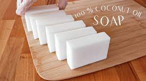 how to make 100 coconut oil soap