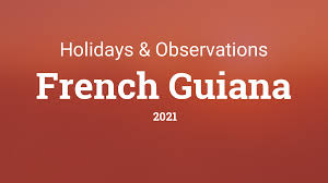 Public holidays and statutory holidays in hong kong are holidays designated by the government of hong kong. Holidays And Observances In French Guiana In 2021