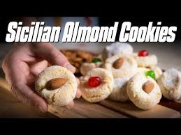 sicilian almond cookie recipe