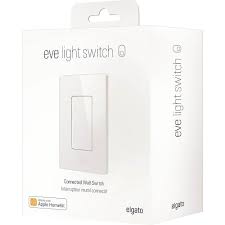 Eve Light Switch Connected Wall Switch With Apple Homekit Technology White 10027805 Best Buy
