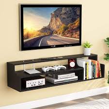 Wall Mount Tv Stand Console Shelf