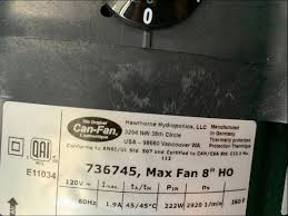 can fan 736745 high output mixed flow