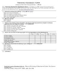 Course Evaluation Template Free 9 Course Evaluation Forms Sample