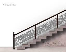 Staircase Glass Railing Designs For