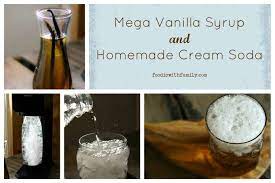 mega vanilla syrup make your own soda