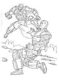 Click on the coloring page to open in a new window and print. Online Coloring Pages Coloring Page Cyborgs In Battle The Cyborg Coloring Pages For Kids