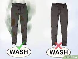 Depending on what exactly caused the stain, you can often clean it using nothing more than a slightly damp washcloth. 3 Ways To Clean Leather Pants Wikihow