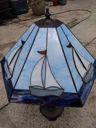 Beautiful Nautical Sailing Stained