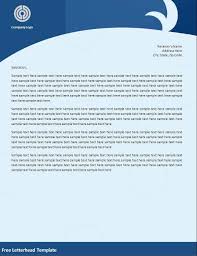 This is also applicable for an institution that writes a formal letter to inform other people related to the business. 5 Letterhead Templates Free Using Free Letterhead Templates And Examples Printable Letterhead