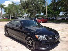 Used 2017 Mercedes Benz C Class C300 Coupe For Sale In Margate Fl 107309 Florida Fine Cars
