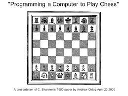 Realization of a program learning to find combinations at chess. Programming A Computer To Play Chess A Presentation Of C Shannon S 1950 Paper By Andrew Oldag April Ppt Download