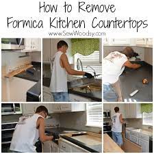 how to remove formica kitchen
