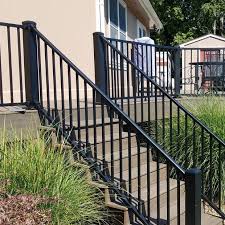 Aluminum deck mount terminal post predrilled with 11 holes, 37 inch tall (cut to height), cable railing deck fence (powder coat black) 4.4 out of 5 stars 4 $89.05 $ 89. 36 Inch Tuscany C10 Rail Kit Deck Rail Supply