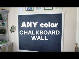 Color Chalkboard Paint
