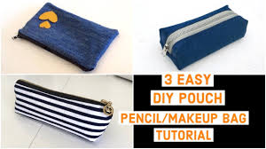 pouch bag tutorial sewing pattern
