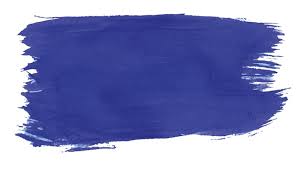 Watercolor Brush Stroke Blue Colour