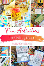 fun activities for history cl in