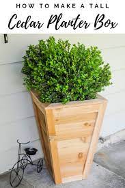 How do you make a vegetable garden box? Diy Cedar Planter Box Tutorial Juggling Act Mama