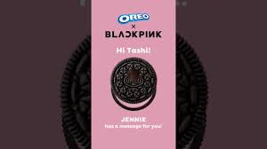 personalized message from oreo x