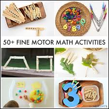 50 fine motor math activities for kids