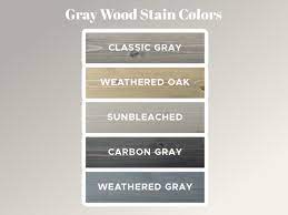 how to choose the perfect gray wood stain