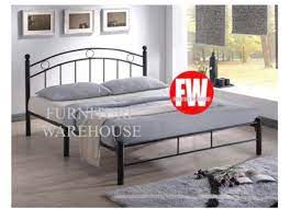 ing used queen size metal bed frame