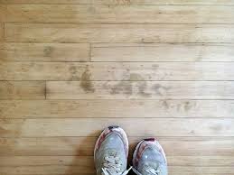 remove dark stains from hardwood floors