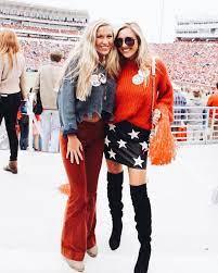 If you're like most of us southern girls 12 stylish game day outfit ideas. Pinterest Augusta Walsh Gameday Outfit College Outfits Auburn Gameday Outfit