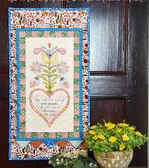 Free Embroidery Wall Hanging Pattern