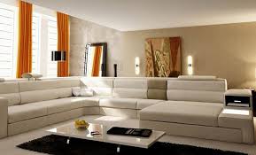 Cara U Leather Sofa Lounge Set