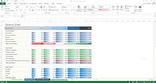 Excel Template 5 Year Balance Sheet Templates Forms