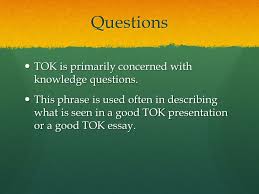   ways not to start a Tok essay questions      TOKTalk net Door with a    sign