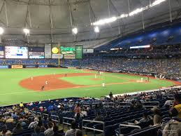 section 123 at tropicana field