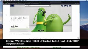 We did not find results for: Cricket Wireless 35 10gb Unlimited Talk Text Feb 2019 Smartphonematters