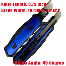 2pcs heavy duty 18mm utility knife sk5
