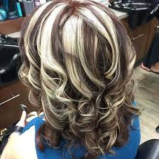 Long brown hair with blonde. 21 Glamorous Chunky Highlights To Try In 2021
